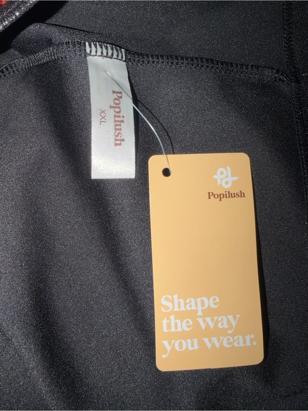 NWT Popilush Faux Leather Pencil Skirt XXL - Picture 8 of 8